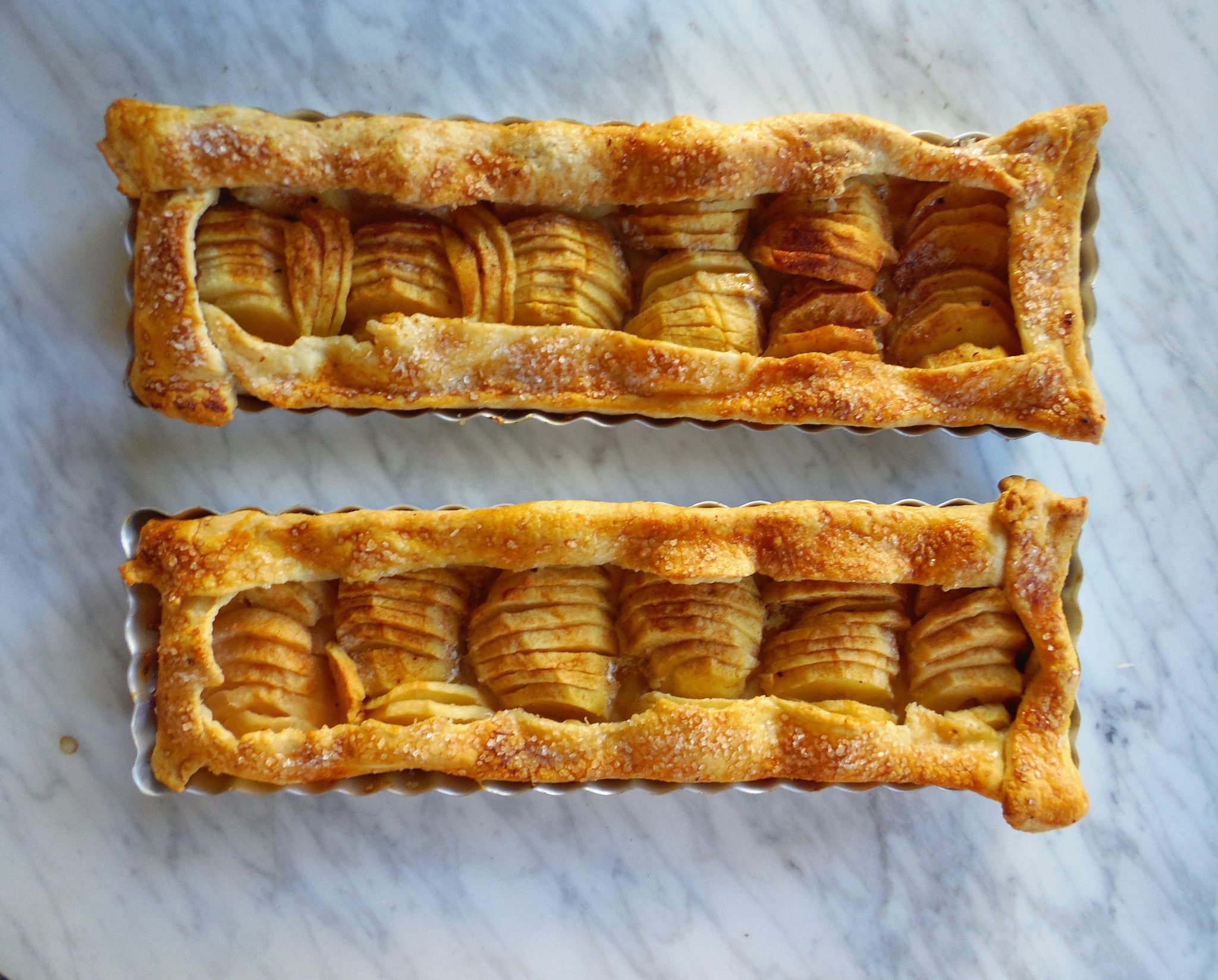 rustic apple tart