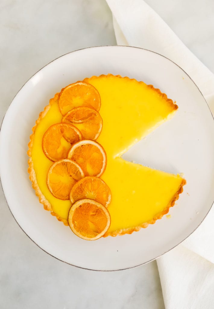 Orange Tart - A Citrus Tart Upgraded with Oranges