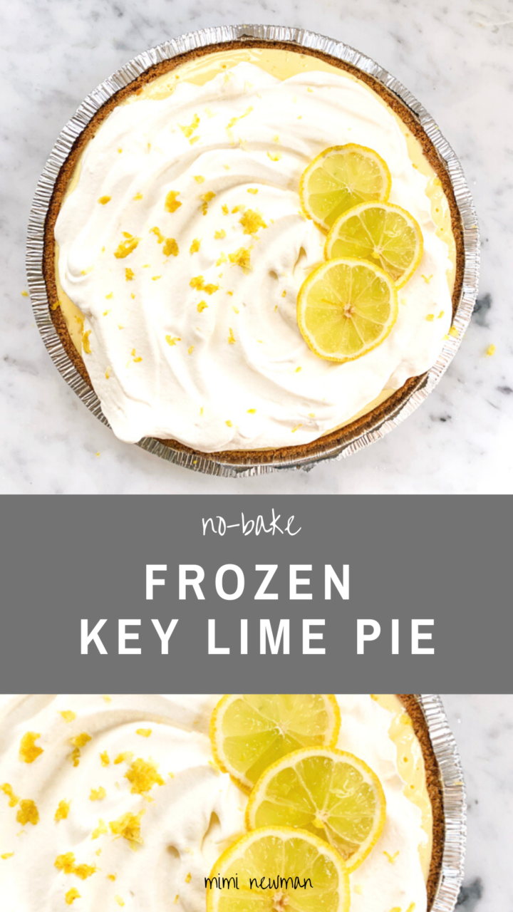 No-Bake Frozen Key Lime Pie