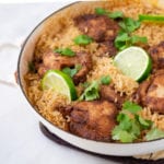 one pan Indian chicken and rice