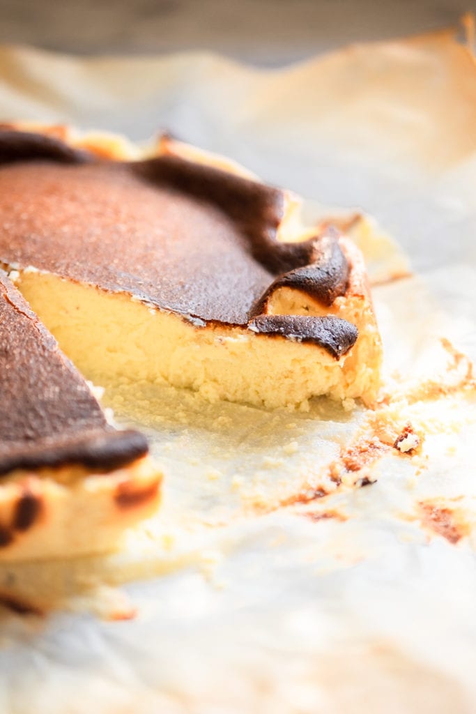 A Keto Burnt Basque Cheesecake Recipe