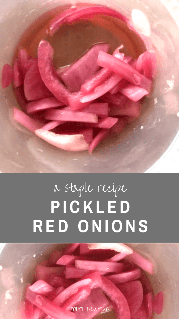 Homemade Pickled Red Onions